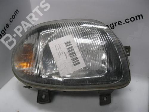 Right headlight RENAULT CLIO II (BB_, CB_) 1.4 (B/CB0C, B/CB0S) (75 hp) 12067638