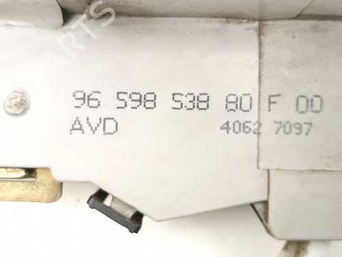 Front right lock PEUGEOT 407 (6D_) 2.0 HDi 135 (6DRHRH, 6DRHRE, 6DRHRG, 6DRHRJ) | BP16766439C97 