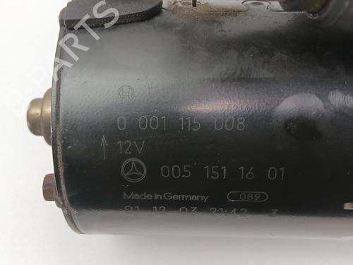 Starter MERCEDES-BENZ A-CLASS (W168) A 160 CDI (168.006) | BP26292643M8 