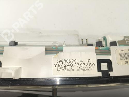 Instrument cluster CITROËN SAXO (S0, S1) 1.1 X, SX | BP9999782C47 