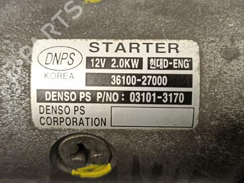 Starter HYUNDAI TRAJET (FO) 2.0 CRDi | BP14969435M8 