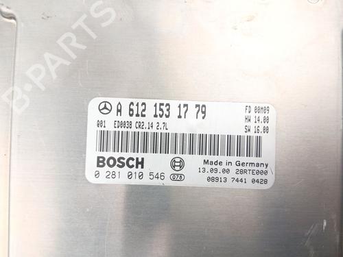 Electronic module MERCEDES-BENZ M-CLASS (W163) ML 270 CDI (163.113) | BP31810883M83