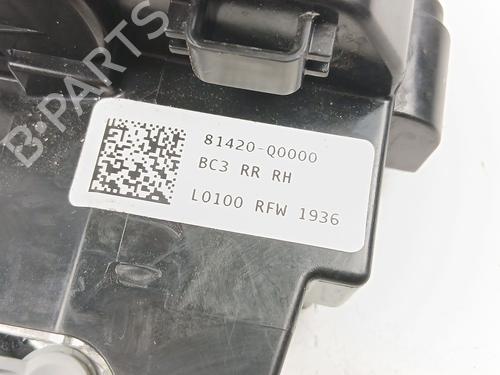 Rear right lock HYUNDAI i20 III (BC3, BI3) 1.0 T-GDI hybrid 48V | BP31052346C99 