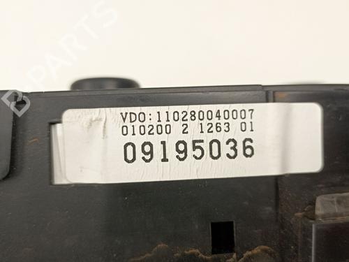 Instrument cluster OPEL ZAFIRA A MPV (T98) 1.6 16V (F75) | BP24639195C47 