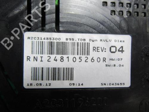 Instrument cluster RENAULT MEGANE III Hatchback (BZ0/1_, B3_) 1.5 dCi (BZ09, BZ0D, BZ1W, BZ29, BZ14) | BP20118860C47 