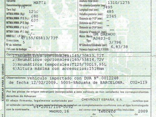 Ignition barrel CHEVROLET MATIZ (M200, M250) | BP24153635M48 - Image 13