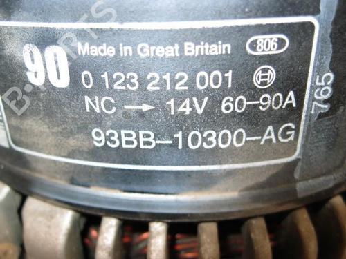 Alternator FORD MONDEO II (BAP) 1.8 i | BP20121291M7 