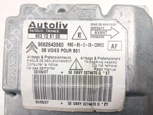 Airbag styreenhed CITROËN C4 I (LC_) 1.6 HDi | BP30520086M53 