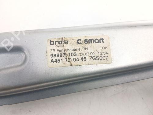 Front right window mechanism SMART FORTWO Coupe (451) 1.0 Turbo (451.332) | BP34707751C23  - Image 10