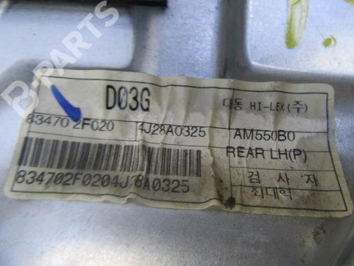Rear left window mechanism KIA CERATO I Hatchback (LD)  | BP9831827C24 