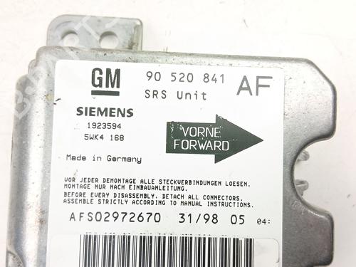 ECU airbags OPEL ASTRA G Hatchback (T98) 1.6 16V (F08, F48) | BP32365756M53