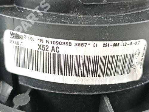 Heater blower motor DACIA SANDERO II  | BP10565141M62 