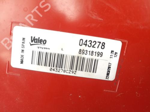 Left taillight RENAULT MEGANE II (BM0/1_, CM0/1_) 1.6 16V | BP25492027C34 