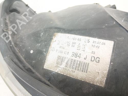 Left headlight RENAULT CLIO II (BB_, CB_) 1.5 dCi (B/CB07) | BP31364850C28 