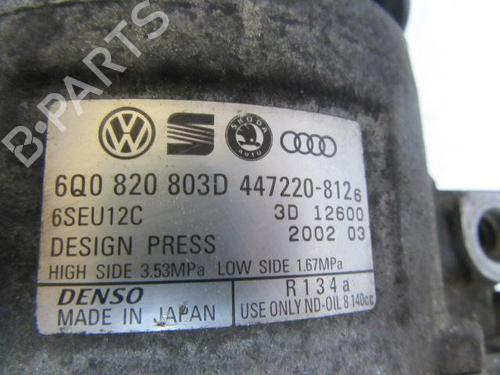 AC compressor SKODA FABIA I (6Y2) 1.9 SDI | BP11799701M34 