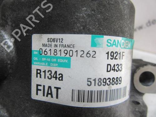 AC compressor FIAT PUNTO EVO (199_) 1.3 D Multijet (199AXC1A, 199BXC1A, 199AXT1A, 199BXT1A) | BP11751355M34 