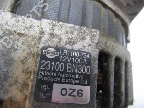 Alternator NISSAN ALMERA II Hatchback (N16) 2.2 Di | BP20117849M7 