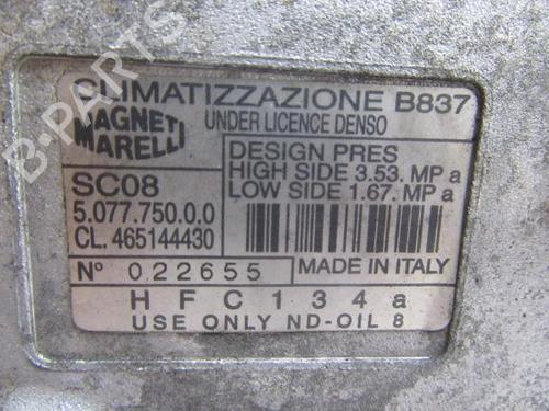 AC compressor FIAT PUNTO (176_) 60 1.2 (176AP, 176AR, 176AQ, 176BB) | BP11737433M34 