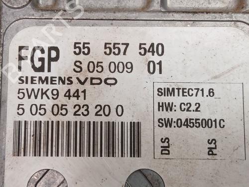 Control unit OPEL VECTRA C GTS (Z02) 1.8 16V (F68) | BP37443771M11 - Image 5