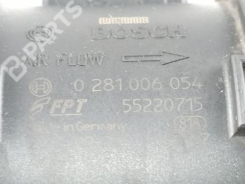 Mass air flow sensor FIAT FIORINO Box Body/MPV (225_) 1.3 D Multijet (225BXD1A, 225BXB1A, 225BXB11) | BP10618768M95 