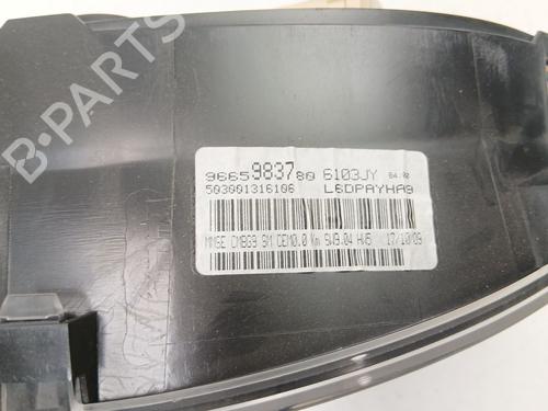 Instrument cluster CITROËN BERLINGO MULTISPACE (B9) 1.6 HDi 90 | BP36500162C47 - Image 9