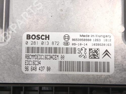Control unit CITROËN BERLINGO MULTISPACE (B9) 1.6 HDi 90 | BP36500160M11 - Image 9
