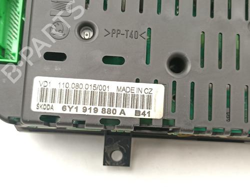 Instrument cluster SKODA FABIA I (6Y2) 1.9 SDI | BP24891245C47 