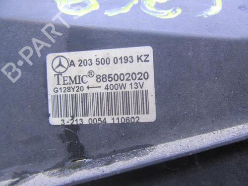 Radiator fan MERCEDES-BENZ C-CLASS (W203) C 270 CDI (203.016) | BP20119691M35 
