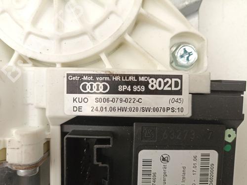 Rear right window mechanism AUDI A3 (8P1) 2.0 TDI 16V | BP19334887C25 