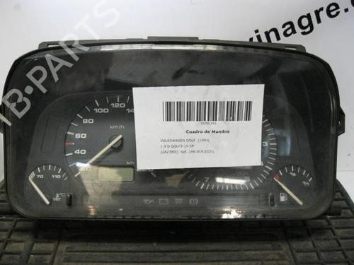 Instrument cluster VW GOLF III (1H1) 1.9 D | BP20121072C47 