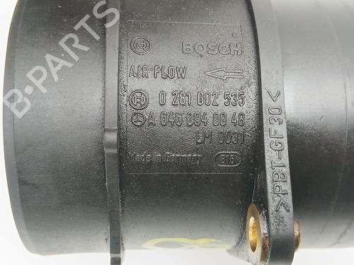 Mass air flow sensor MERCEDES-BENZ C-CLASS Coupe (CL203) C 220 CDI (203.708) | BP26321558M95 