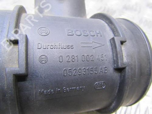 Mass air flow sensor CHRYSLER VOYAGER IV (RG, RS) 2.5 CRD | BP20119788M95 