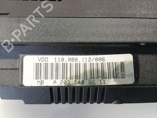 Instrument cluster MERCEDES-BENZ C-CLASS Coupe (CL203)  | BP32426405C47  - Image 9