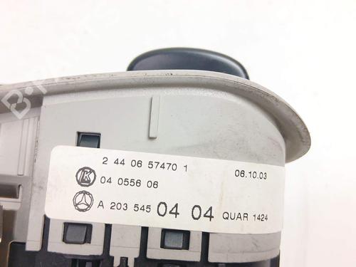 Headlight switch MERCEDES-BENZ C-CLASS (W203) C 220 CDI (203.006, 203.008) | BP34581887I24 - Image 9