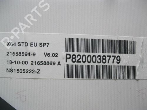 Instrument cluster RENAULT MEGANE I Coach (DA0/1_)  | BP20116422C47 