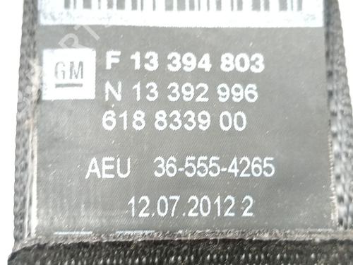 Front left seatbelt OPEL ZAFIRA TOURER C (P12) 2.0 CDTi (75) | BP20933896I26 