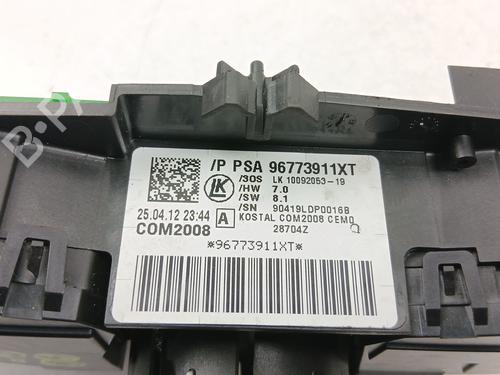 Steering column stalk PEUGEOT 5008 (0U_, 0E_) 2.0 HDi 150 / BlueHDi 150 | BP29619029I23 