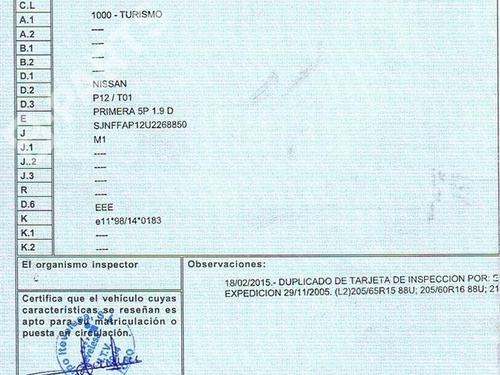 Heater blower motor NISSAN PRIMERA Hatchback (P12) 1.9 dCi | BP31993003M62