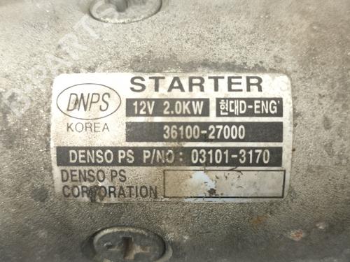 Starter HYUNDAI ELANTRA III Saloon (XD) 2.0 CRDi | BP13951245M8 