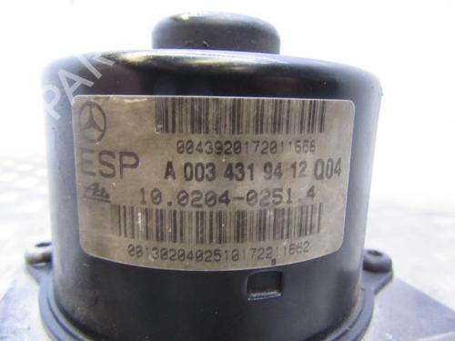 ABS Bremseaggregat MERCEDES-BENZ C-CLASS (W203) C 270 CDI (203.016) | BP20119689M43 