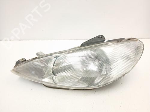Used Left headlight Left headlight PEUGEOT 206 Hatchback (2A/C) 1.9 D (69 hp) 34246181 34246181