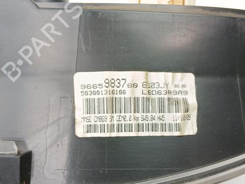 Kombiinstrument CITROËN BERLINGO MULTISPACE (B9) 1.6 HDi 110 | BP29566528C47 