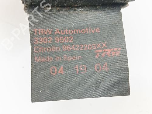 Rear right seatbelt CITROËN C2 (JM_) 1.4 HDi | BP29008000I28 