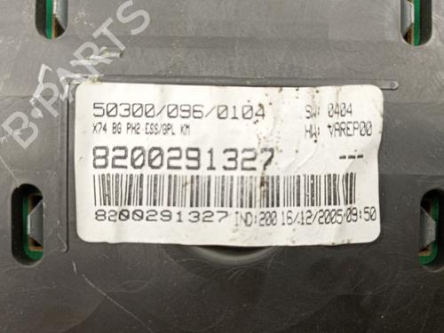Instrument cluster RENAULT LAGUNA II (BG0/1_) 1.6 16V (BG1G, BG1H) | BP14977484C47 