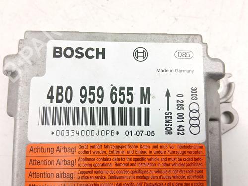 Steuergerät Airbag AUDI A6 C5 (4B2, 4B4) 2.4 | BP29970637M53 
