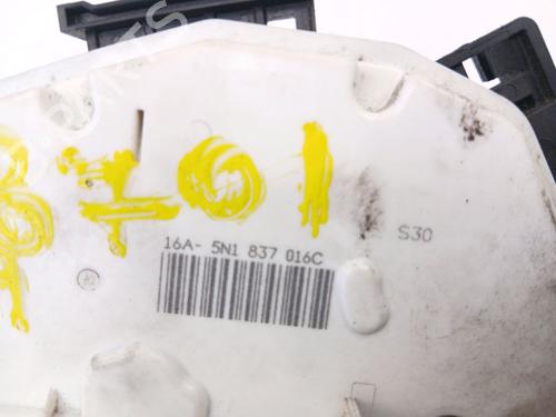 Front right lock SKODA FABIA II (542) 1.6 TDI | BP27242555C97 