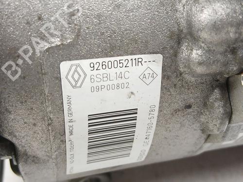 AC compressor RENAULT MEGANE III Hatchback (BZ0/1_, B3_) 1.2 TCe (BZ2B, BZ11) | BP30972498M34