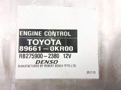 Elektronisk modul TOYOTA HILUX VII Pickup (_N1_, _N2_, _N3_) 2.5 D-4D 4WD (KUN25) | BP30913469M83