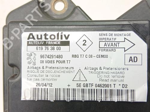 ECU airbags PEUGEOT 308 I (4A_, 4C_) 1.6 HDi | BP27630804M53 