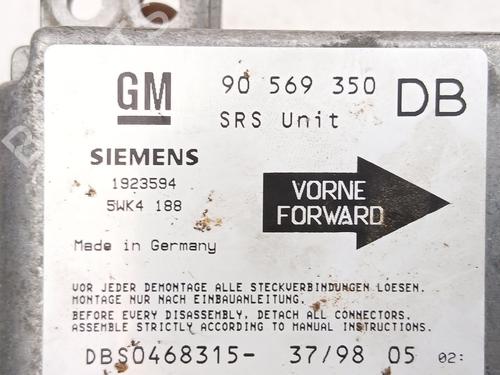 Kollisjonspute styreenhet OPEL VECTRA B (J96) 1.6 i 16V (F19) | BP27548000M53 